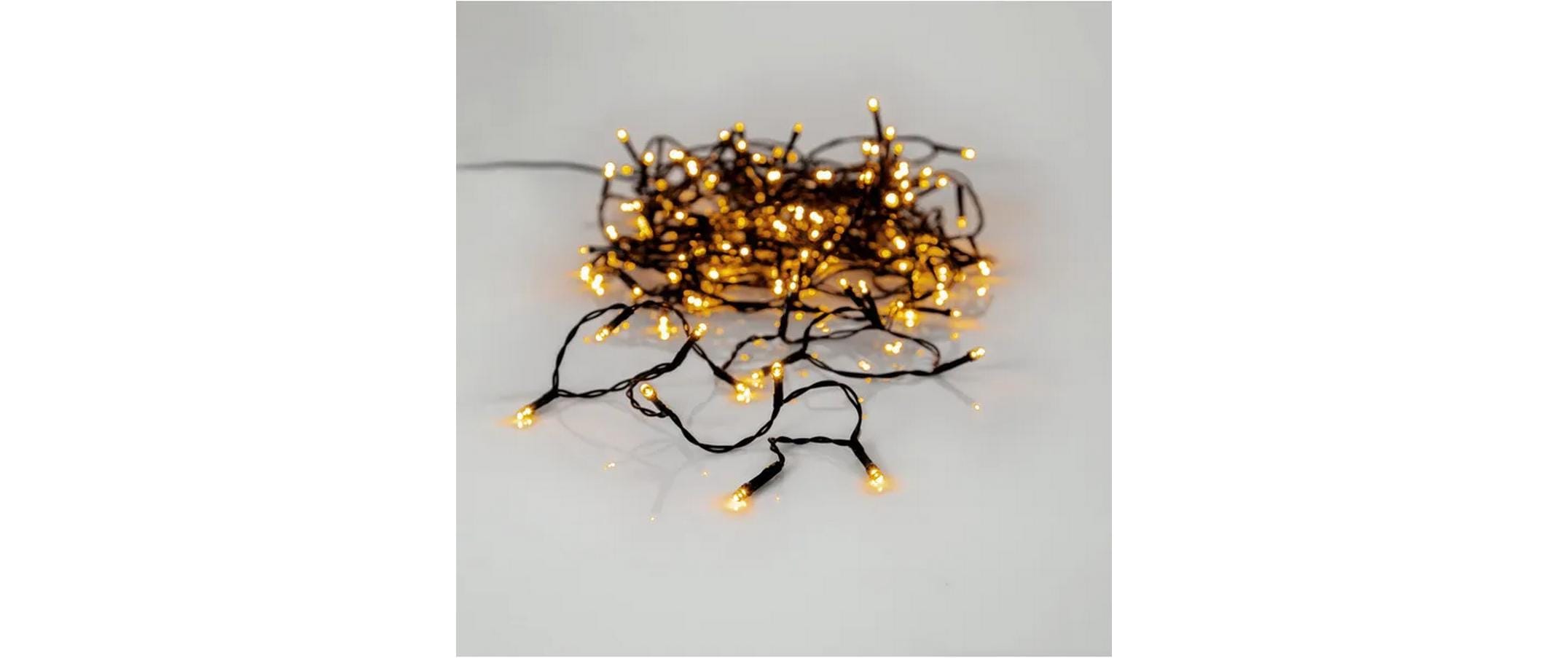 Star Trading LED Lichterkette Golden 12.6 m, 180 Lampen