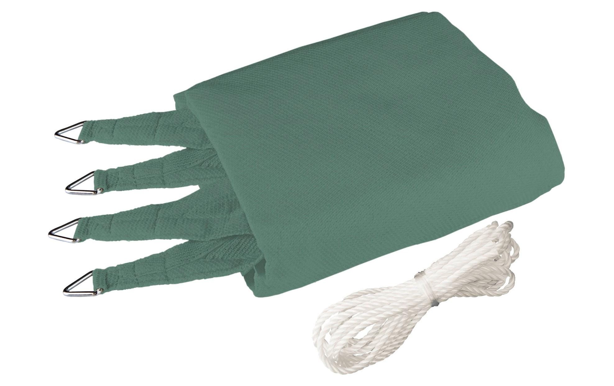 Sonnensegel grün 4.0m, Quadratisch