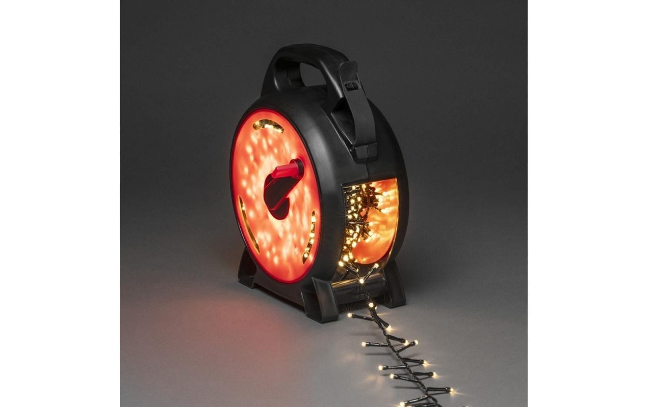 Konstsmide LED-Lichterkette Compactligths mit Kabelaufr…