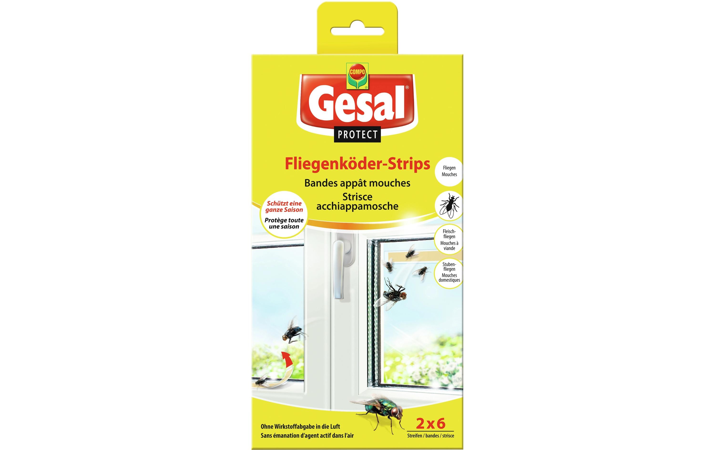Gesal Protect Fliegenköder-Strips 2x6 Stk