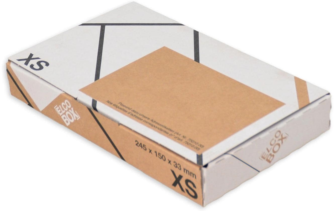 ELCO Versandkarton XS 245 x 150 x 33 mm, 1 Stück – Versandkarton von ELCO