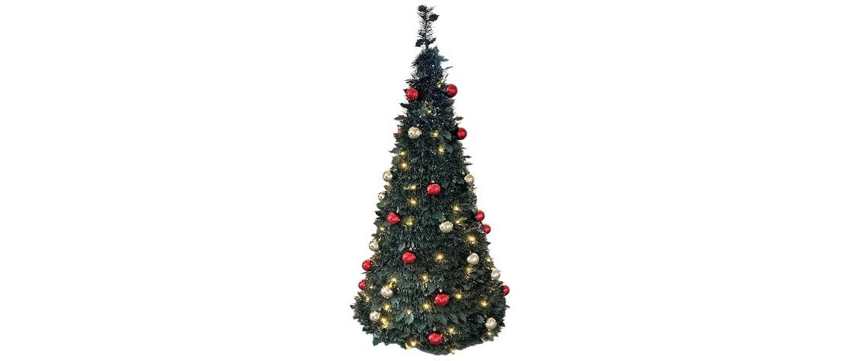 Dameco LED künstlicher Tannenbaum grün Pop-up-tree, H:120 cm