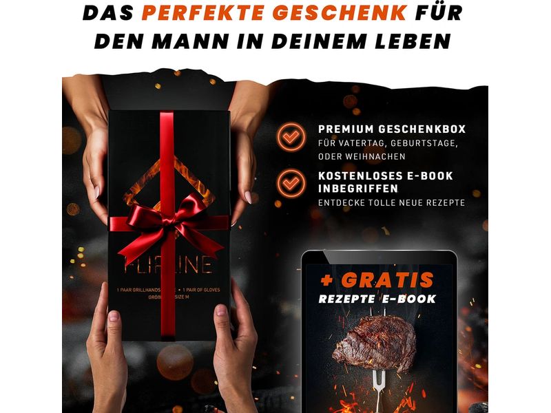 Flipline Grillhandschuhe M