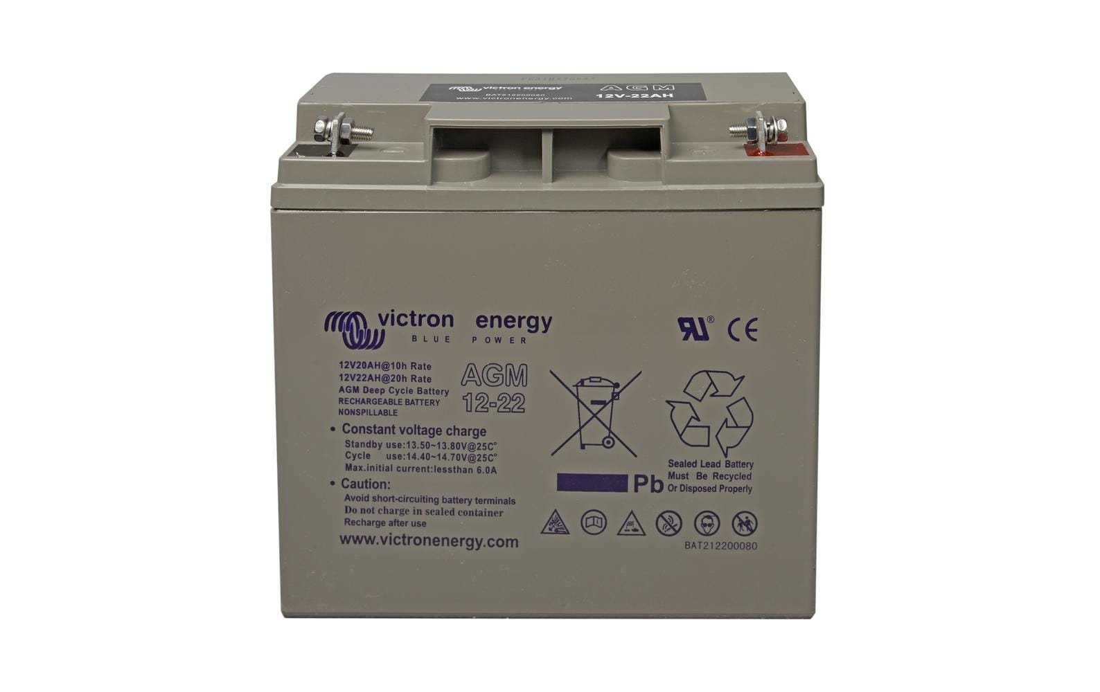 Victron AGM Deep Cycle Batterie 12 V/22Ah
