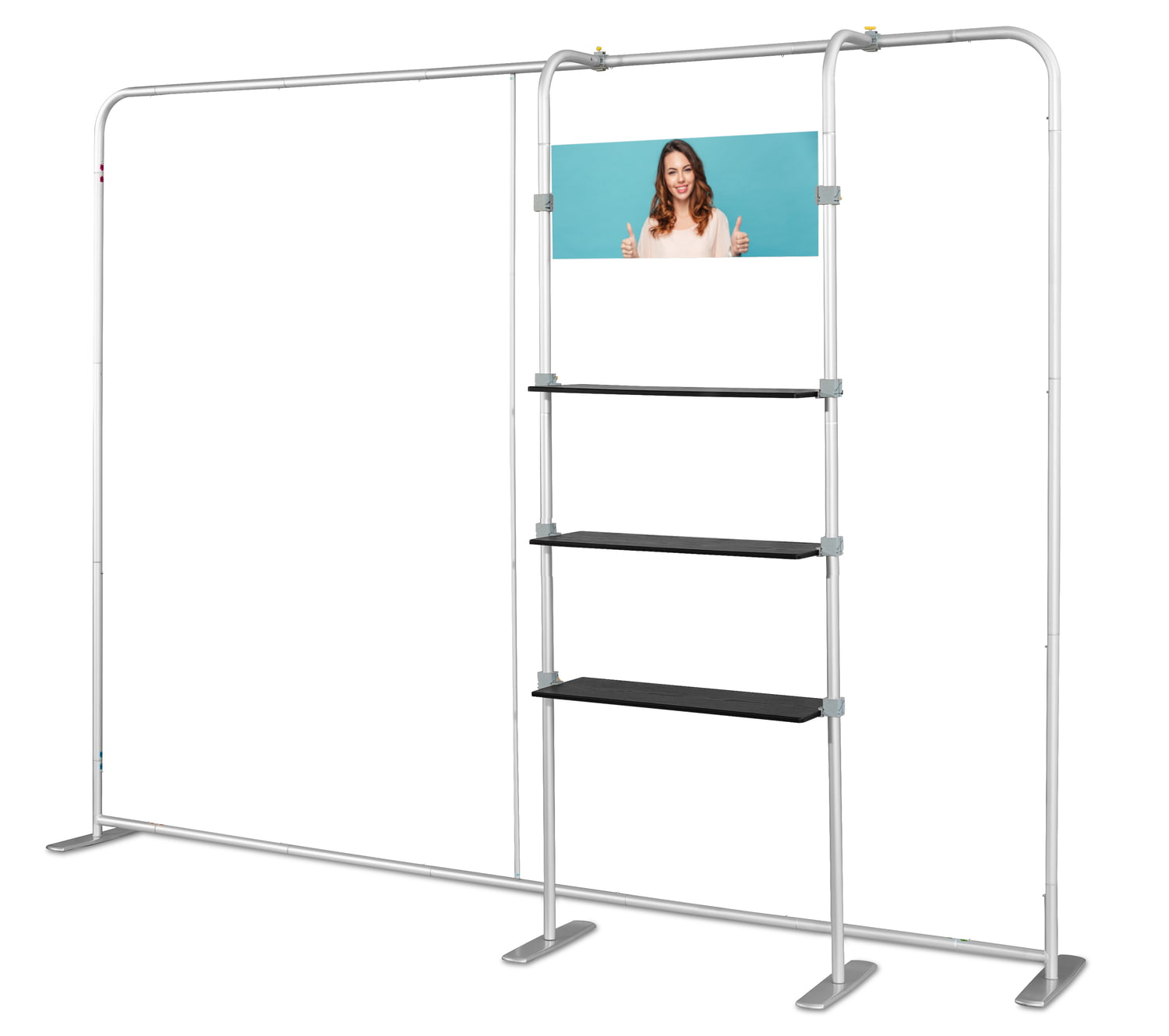 COMBI 1 - Regalsystem für Atlantis Wände