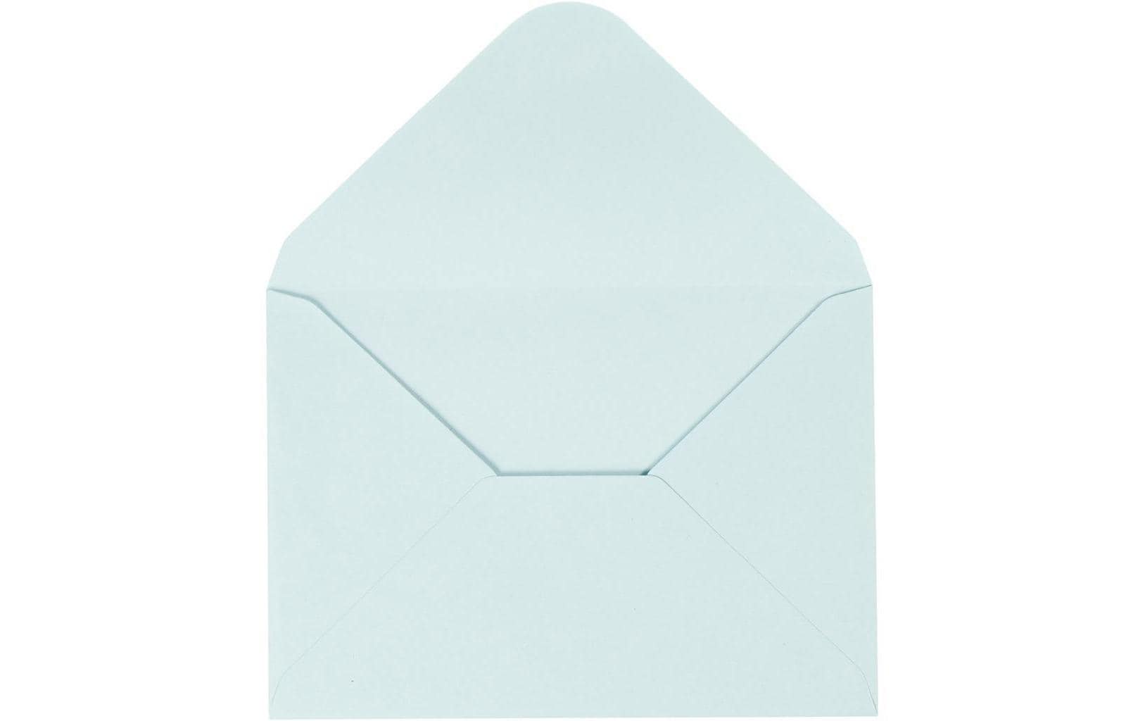 Creativ Company Couvert 11.5 x 16 cm Hellblau – Couvert von Creativ Company