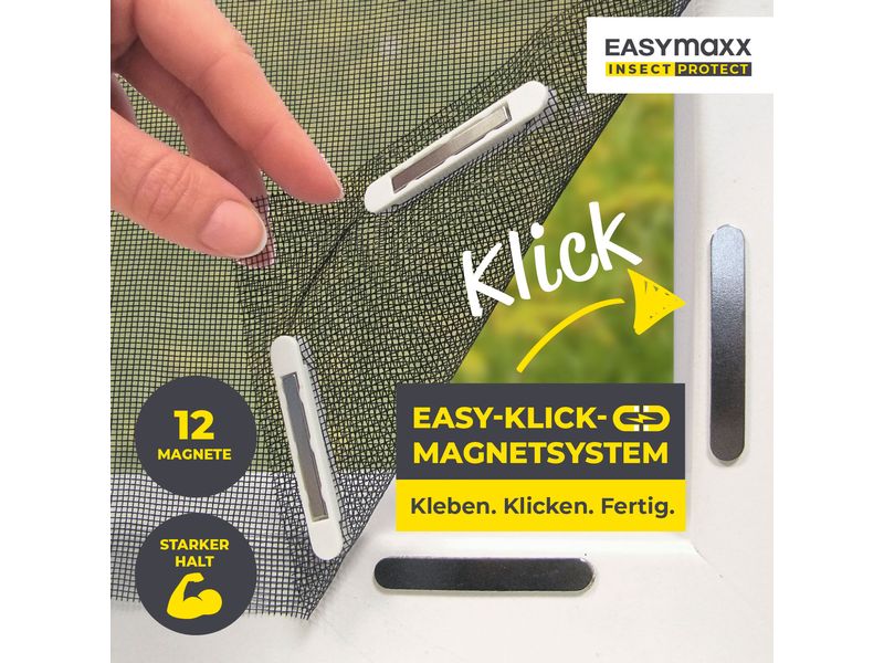 EASYmaxx Fenster-Moskitonetz