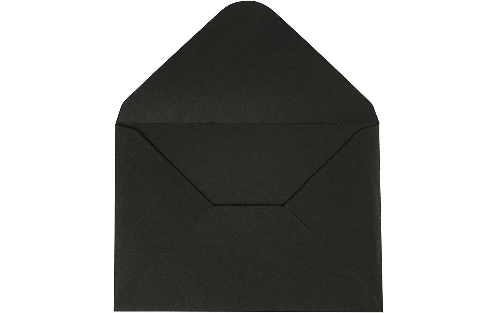 Creativ Company Couvert 11.5 x 16 cm Schwarz – Couvert von Creativ Company