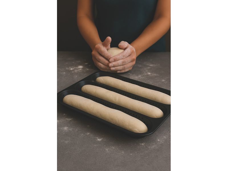 BBQ-Baguetteblech, midi, 32 x 25.5 x 3cm