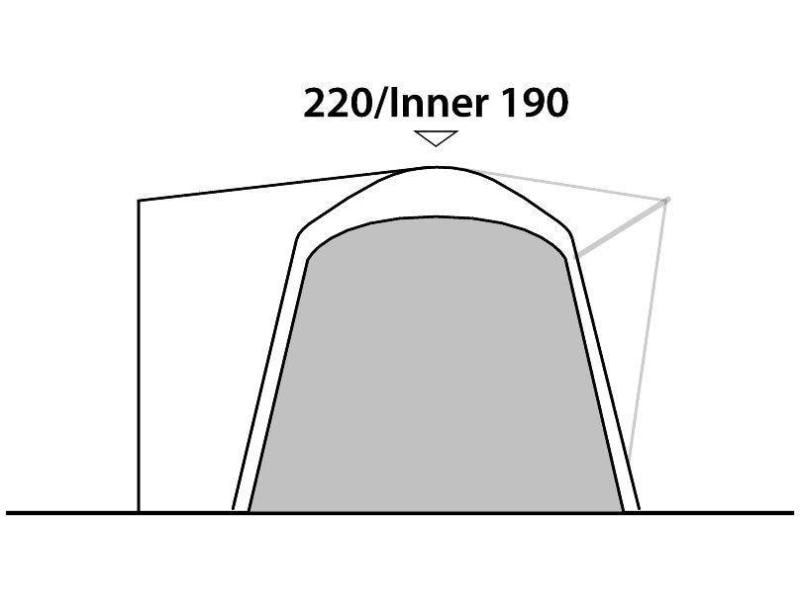 Outwell Zelt Inner Milestone
