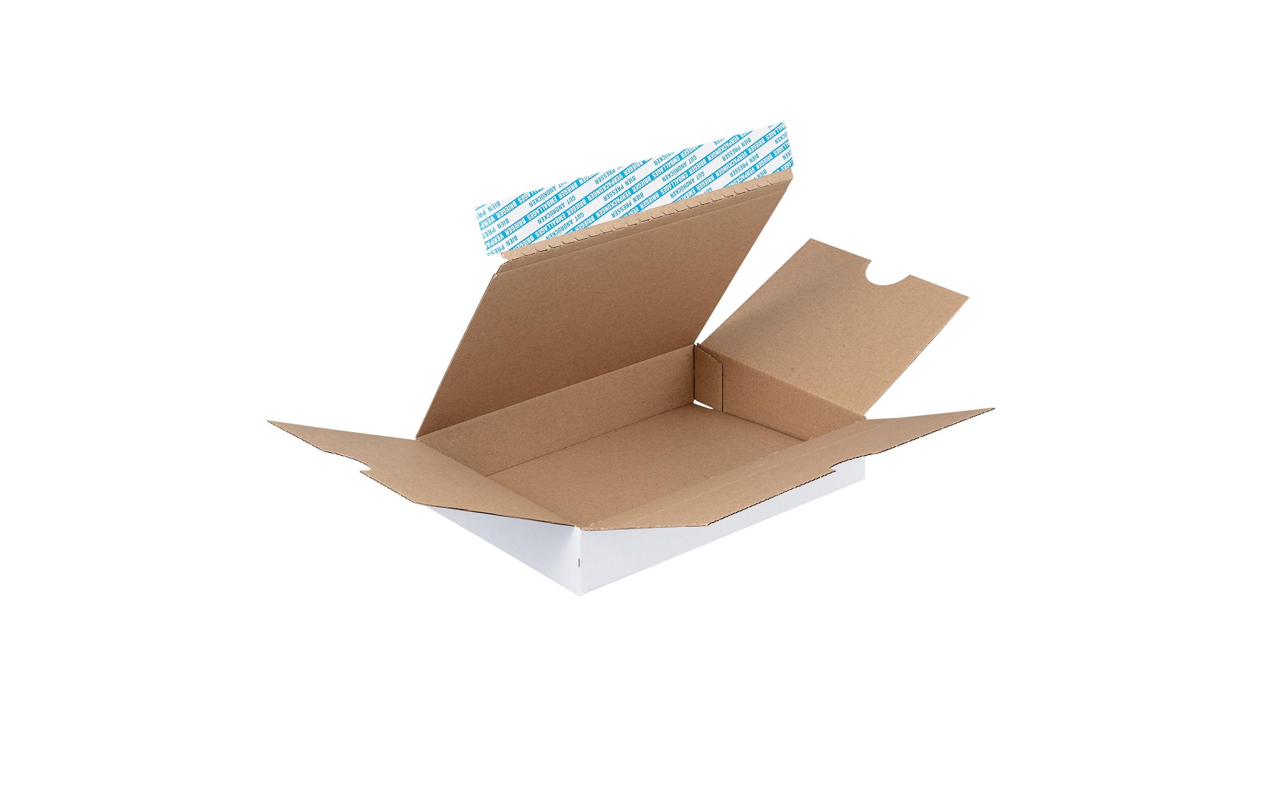 Brieger Versandkarton Klappschachtel 16.5 x 11.7 x 4 cm – Versandkarton von Brieger