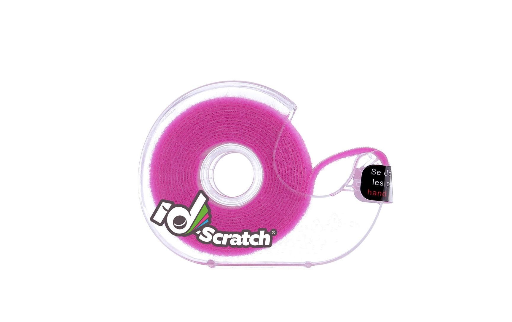 Patchsee Klettband-Box ID-SCRATCH Dispender Box Violett – Klettband von Patchsee