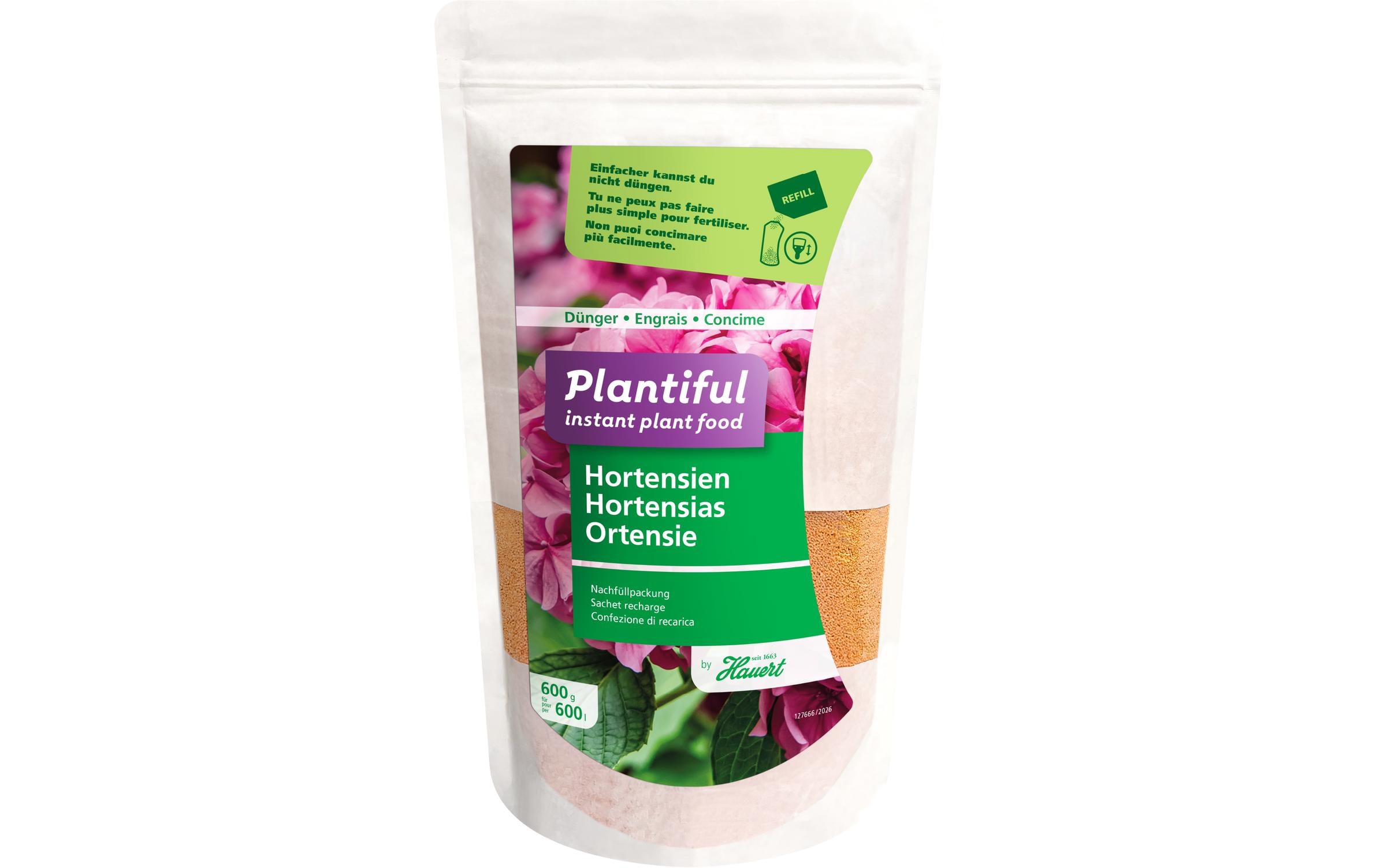 Hauert Dünger Plantiful Hortensien Refill 600 g