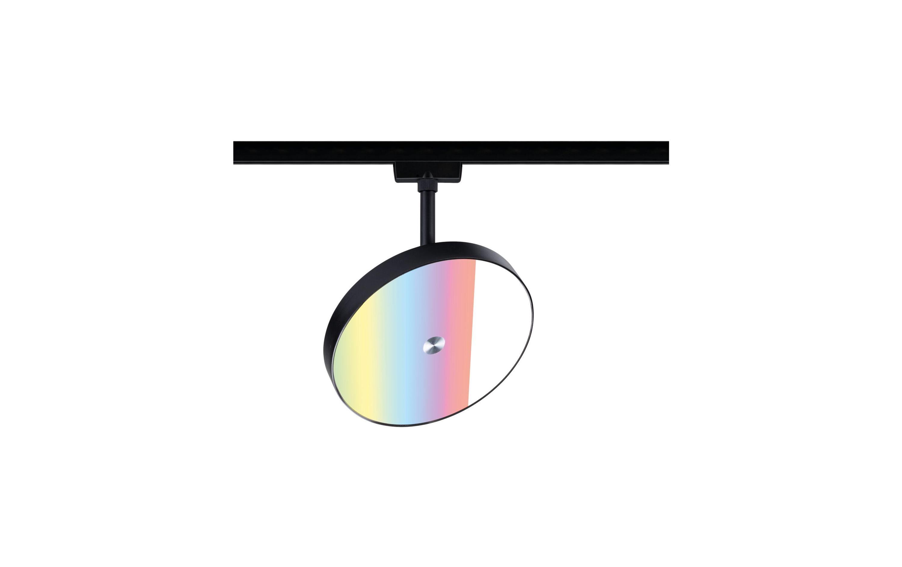 Paulmann URail LED Spot Hildor RGBW Zigbee, 7.5W, schwarz matt – Smarter Schienenspot für Paulmann URail von Paulmann
