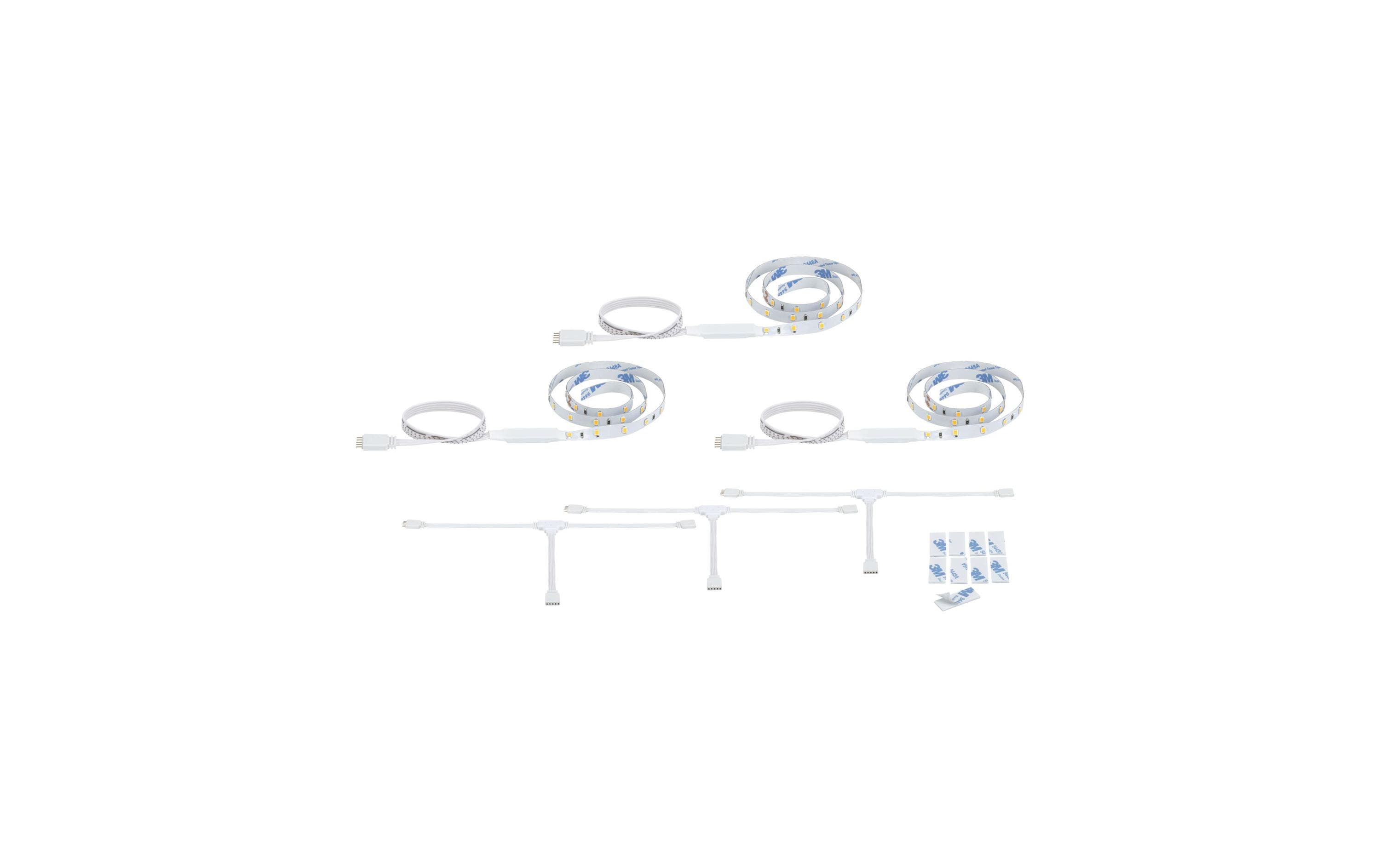 Paulmann Erweiterung 3 x 0.5m für MaxLED Stair LED Strip 2700K – Verlängerung für LED-Streifen MaxLED von Paulmann
