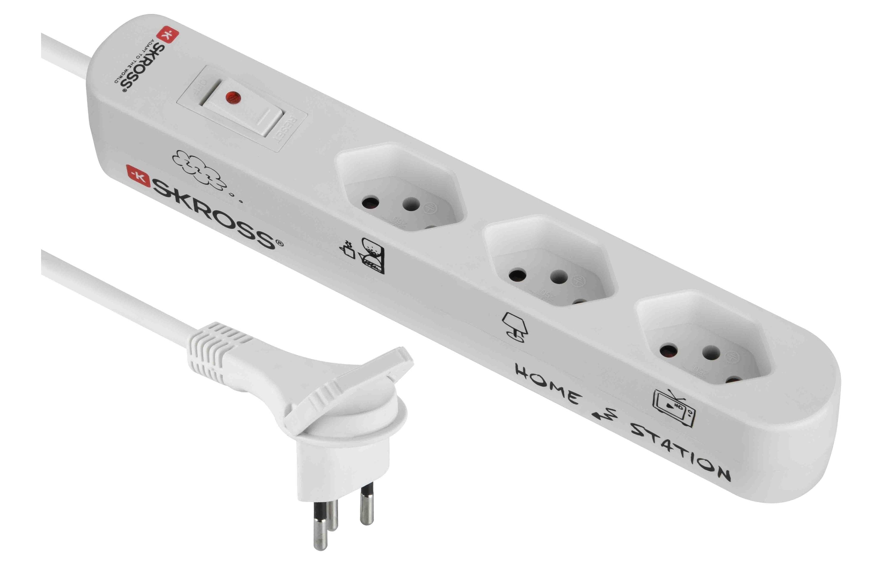 Schönenberger Steckdosenleiste Home Station 3x T13