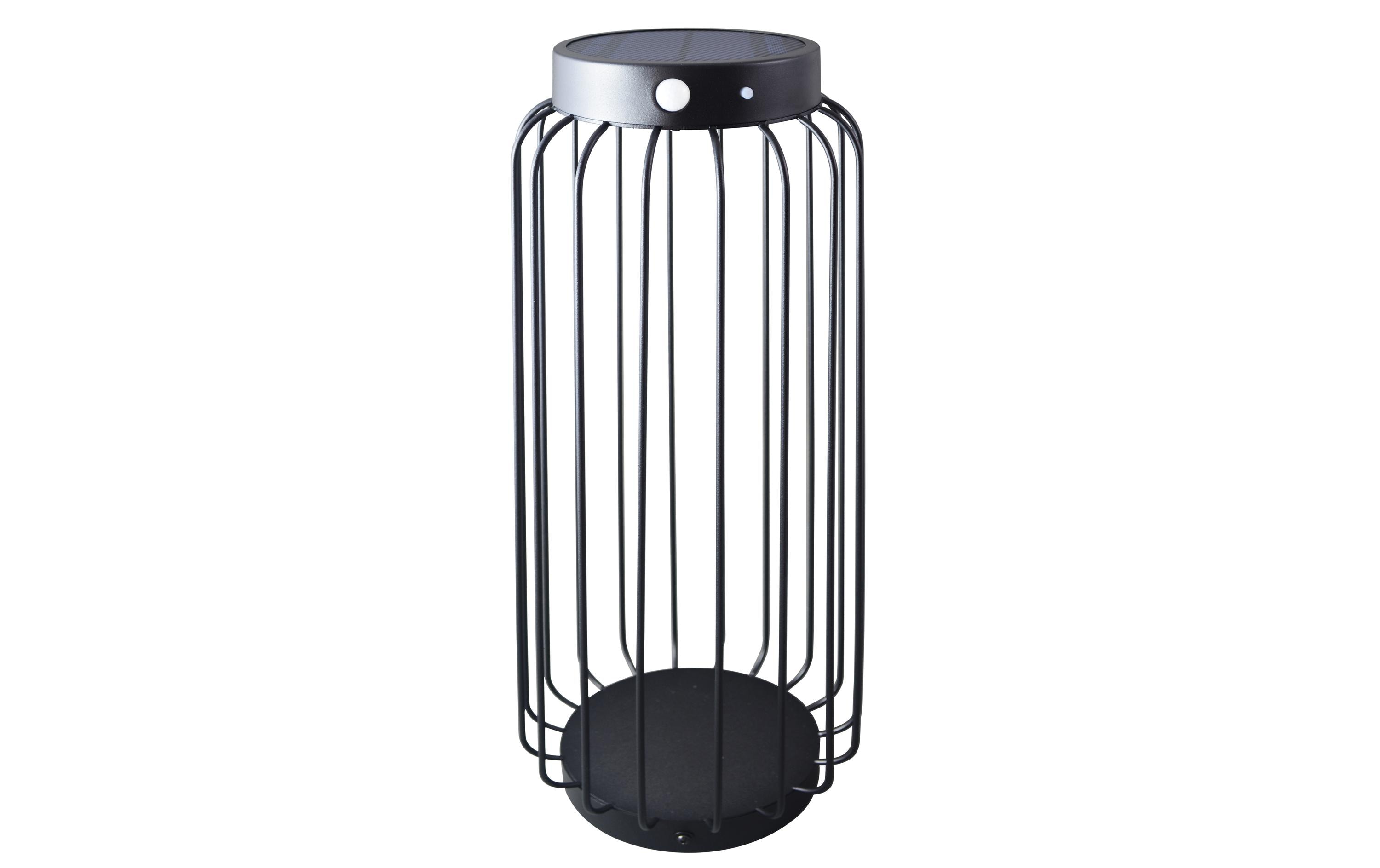 Schönenberger Windlicht Solar Canopus, Schwarz – Windlicht mit Solar von Schönenberger