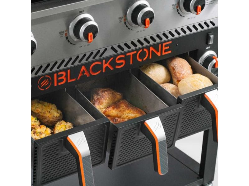 36-Zoll-Grillplatte mit Airfryer
