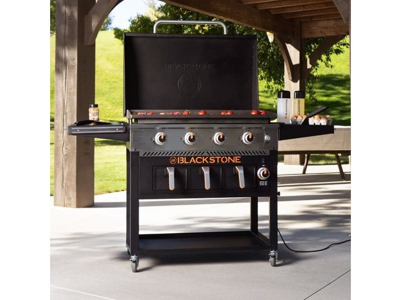 36-Zoll-Grillplatte mit Airfryer