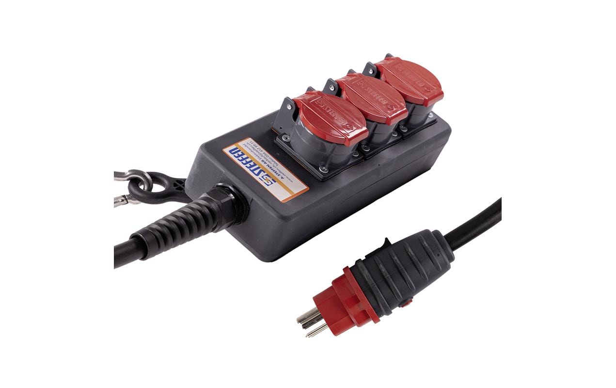 STEFFEN Industrie-Steckerleiste Professional 3x T25 IP55, 3 m – Industrie-Steckerleiste von STEFFEN