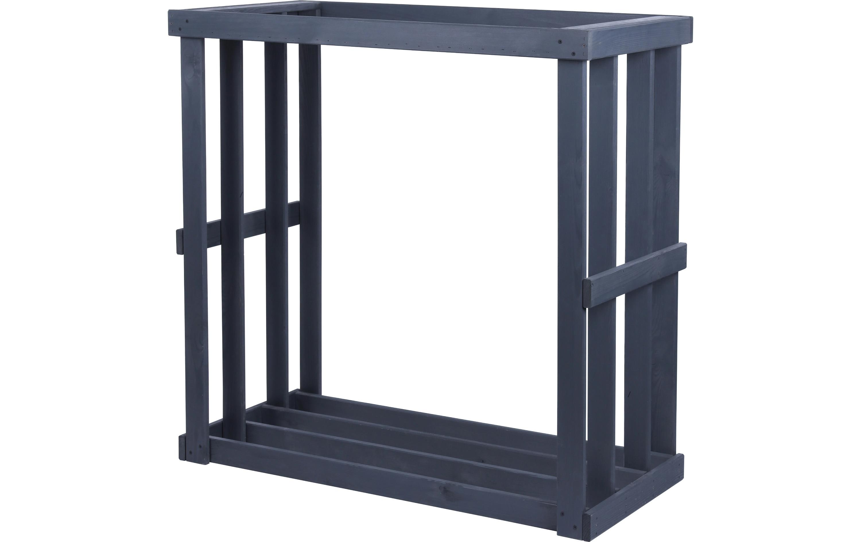 WESTMANN Kaminholzregal Harald Kiefer Anthrazit 108 x 52 x 106 cm
