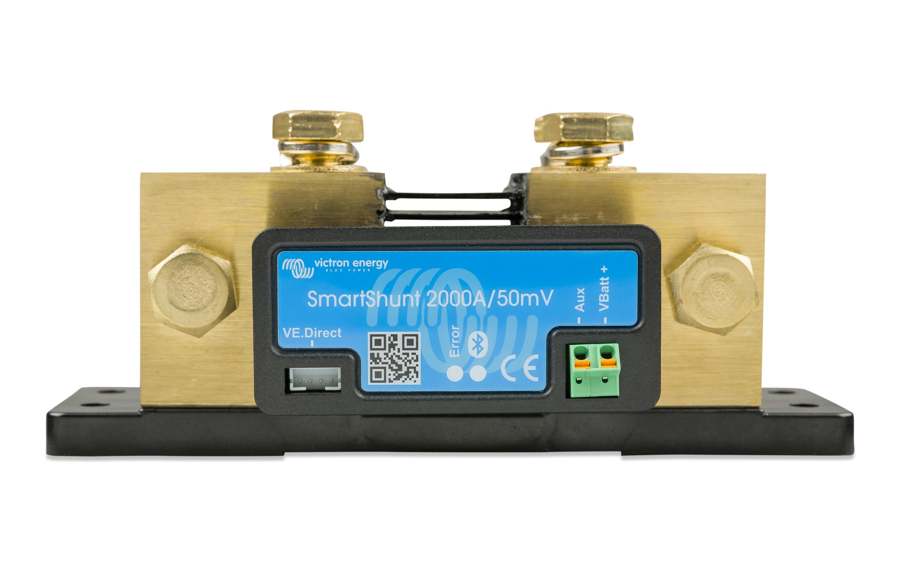 Victron Smart Shunt 2000A/50 mV Batteriemonitor bis 2000A