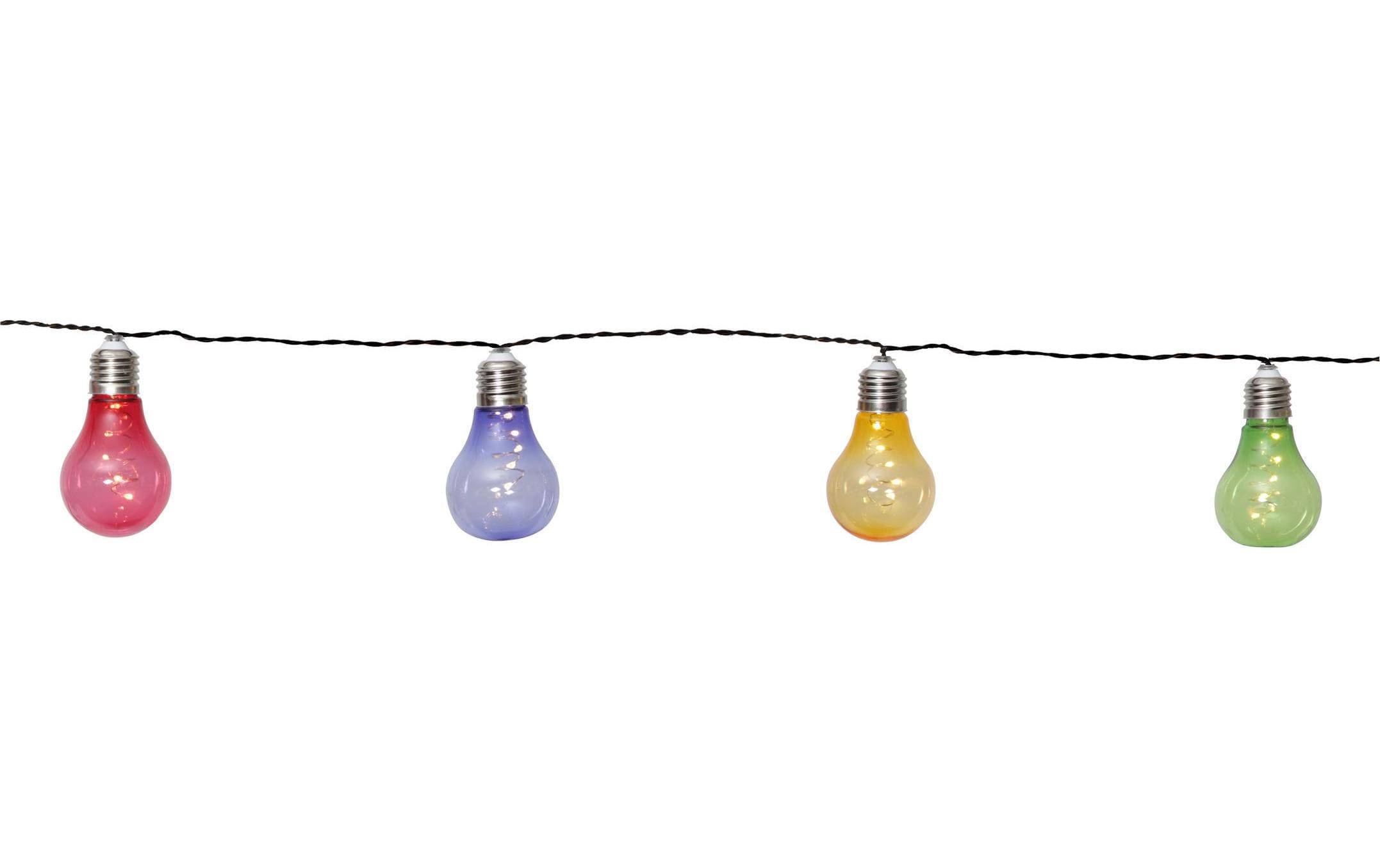 Star Trading Lichterkette Solar Glow 180 cm, Mehrfarbig – Lichterkette von Star Trading