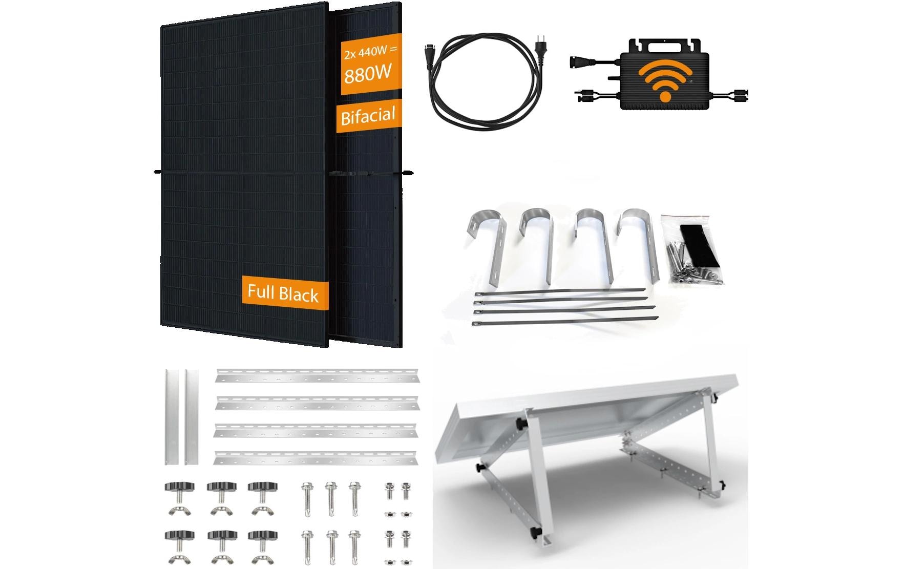 Technaxx Solar Balkonkraftwerk 600W TX-355