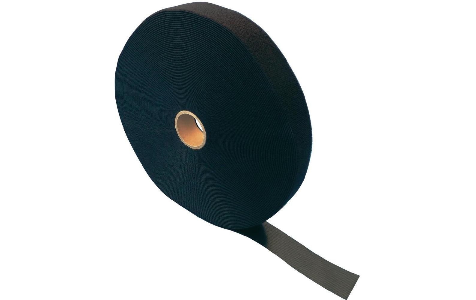 FASTECH Klettband-Rolle ETN Fast Strap 25 mm x 25 m, Schwarz – Klettband-Rolle von FASTECH