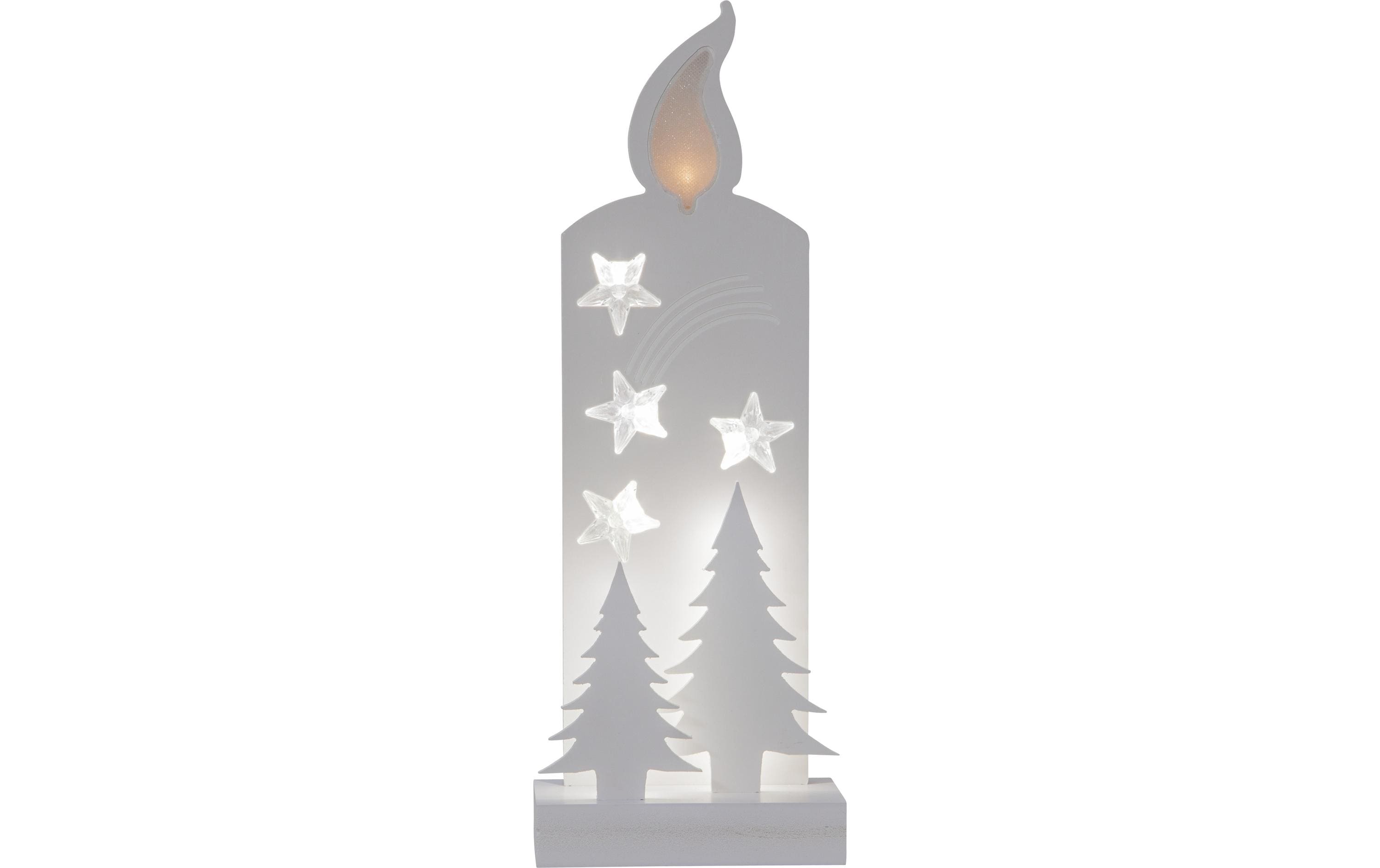 Star Trading Tischdeko Grandy 12 LED, 36 cm, indoor – LED-Weihnachtsdeko mit Timer von Star Trading