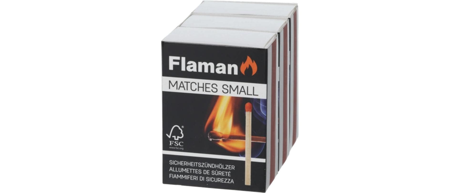 Flaman Grillanzünder Matches Small Small, 3 x 240 Stück