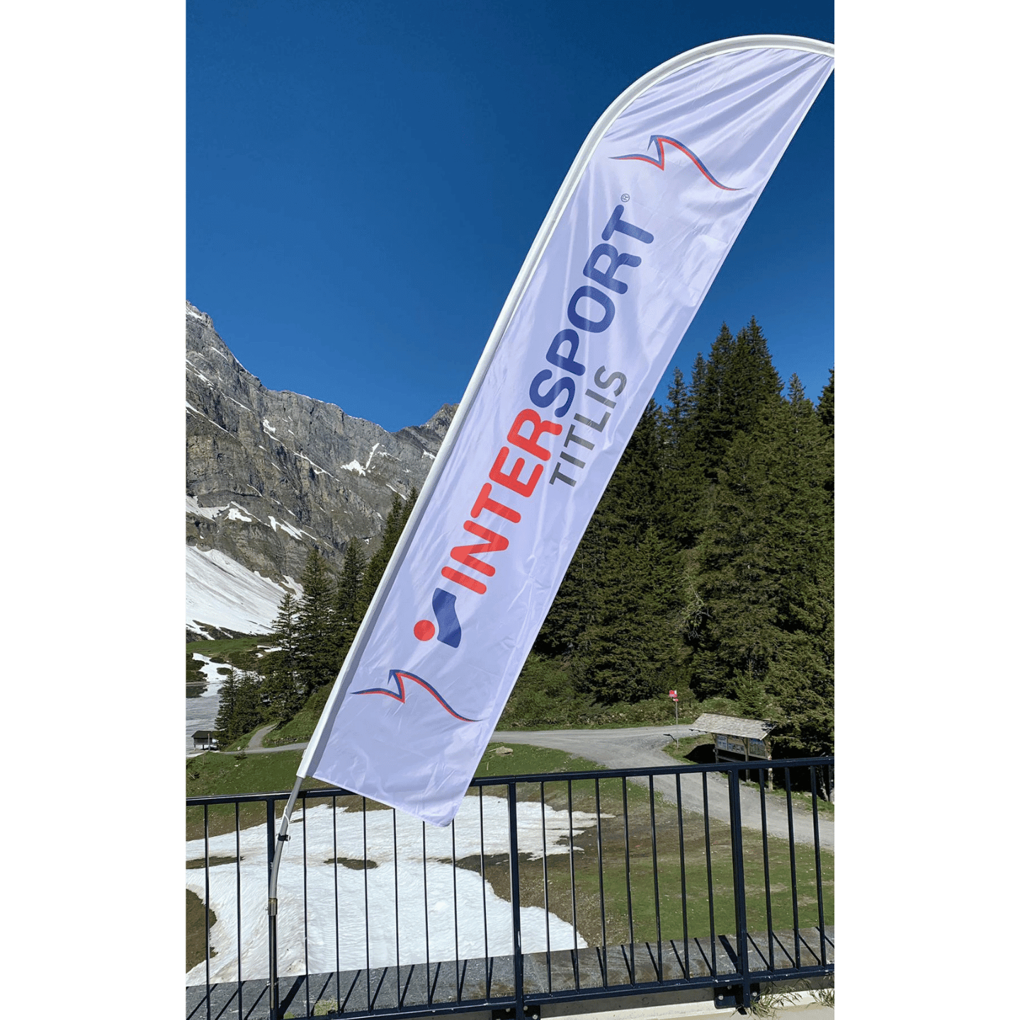 Beachflag Mars – Symmetrisch