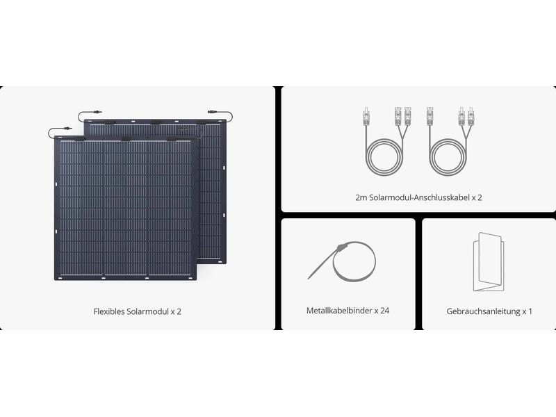 Zendure Solarpanel 2x 230W flexibel