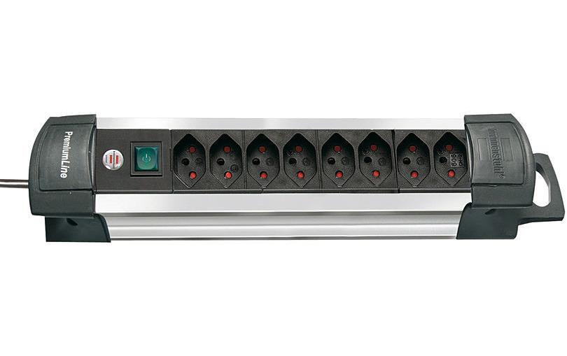 Brennenstuhl Steckdosenleiste Premium-Line 8x T13 – Steckerleiste von Brennenstuhl