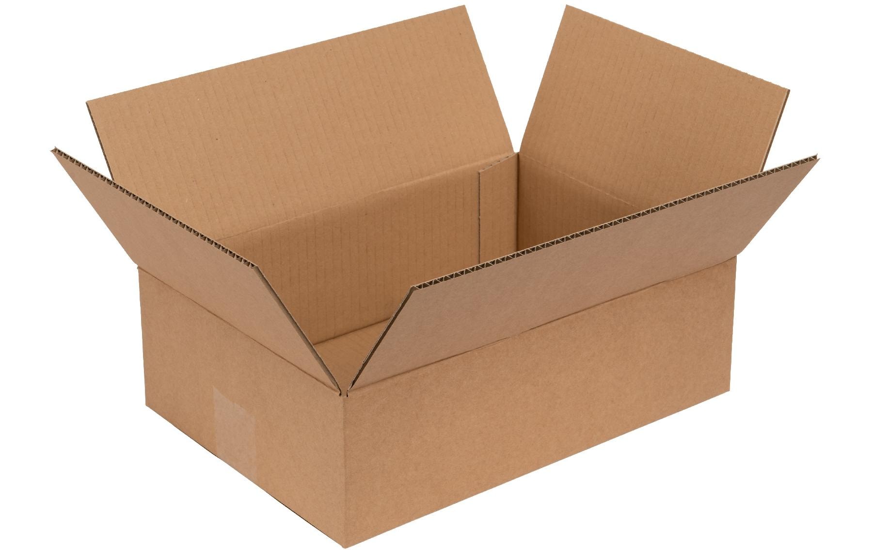 Brieger Versandkarton Small Pac 340 x 240 x 100 mm, Braun, 25 Stück – Versandkarton von Brieger