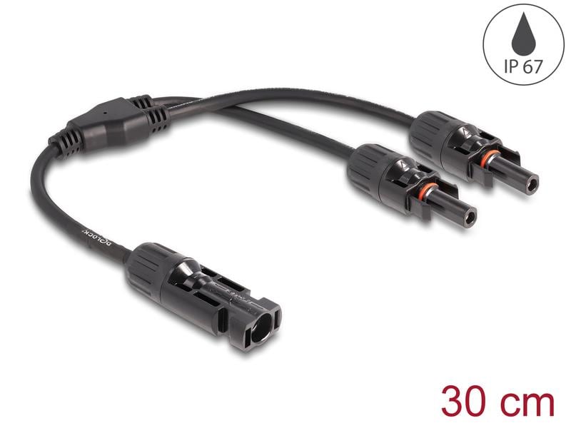 Delock DL4 Solar Splitter Kabel