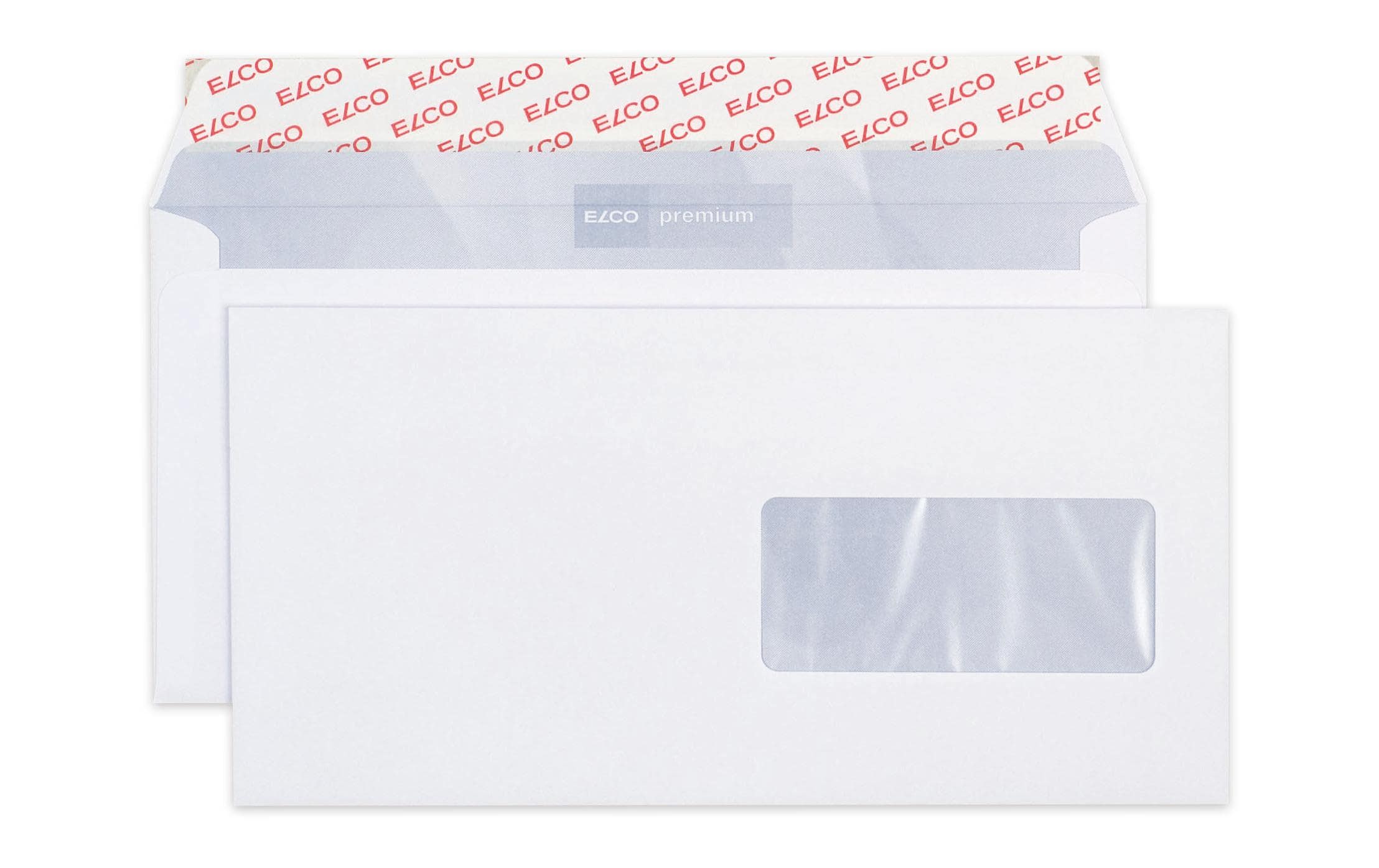 ELCO Couvert mit Fenster Premium C5/6, Rechts, 500 Stück – Couvert von ELCO