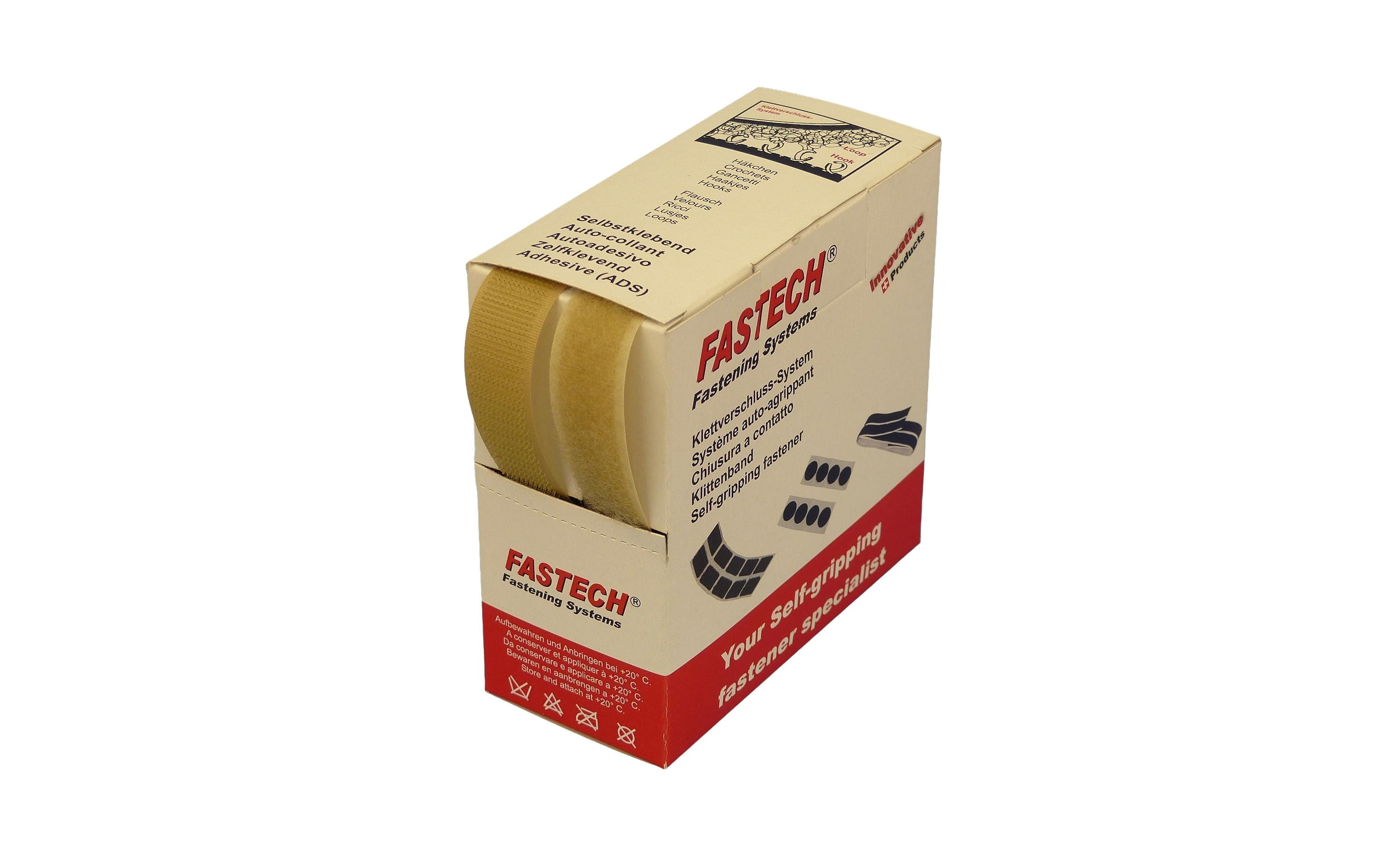 FASTECH Klettband-Box Beige – Klettband von FASTECH