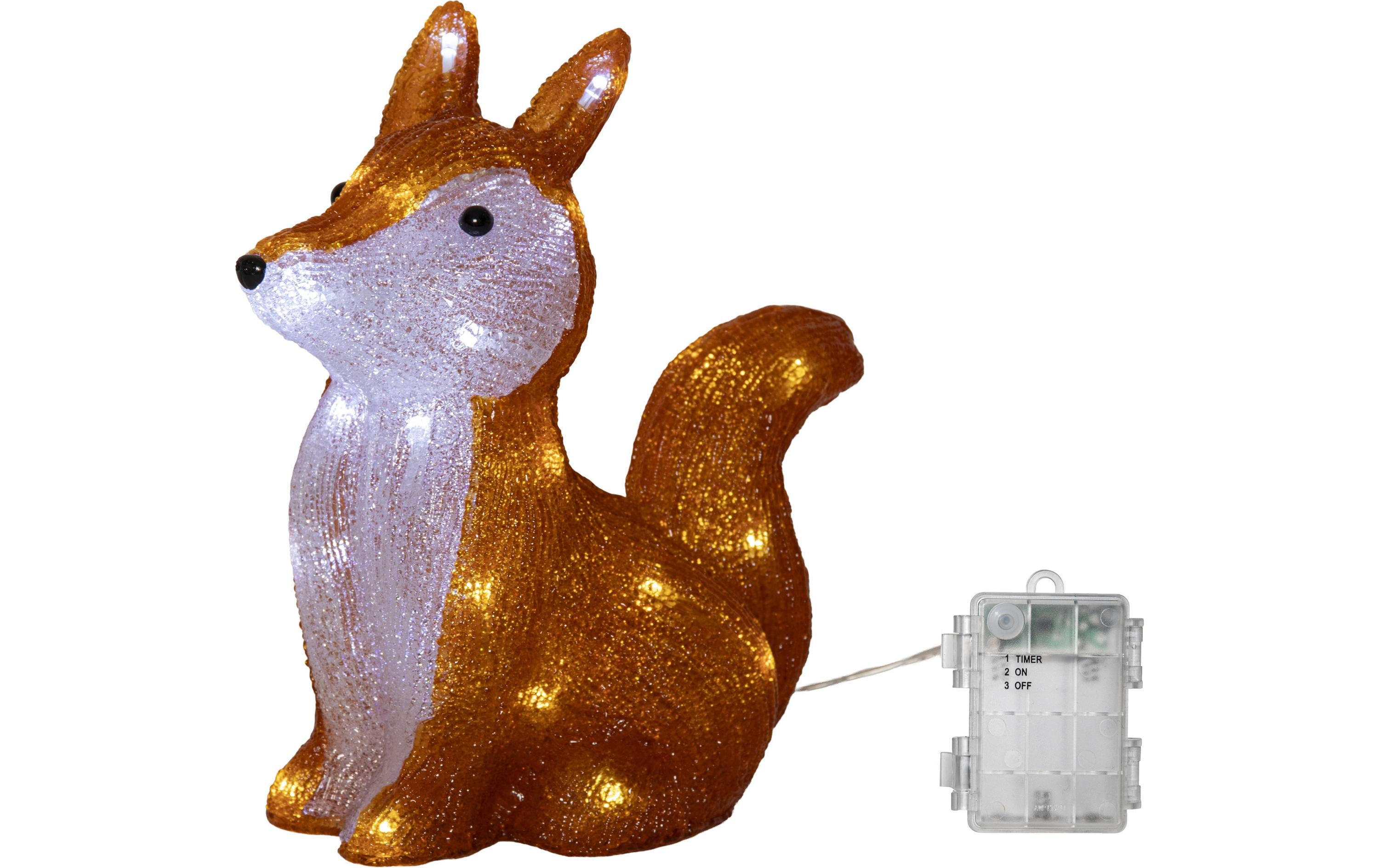 Star Trading Outdoor Dekoration Crystalo Indoor, Orange, 28.00 cm Höhe