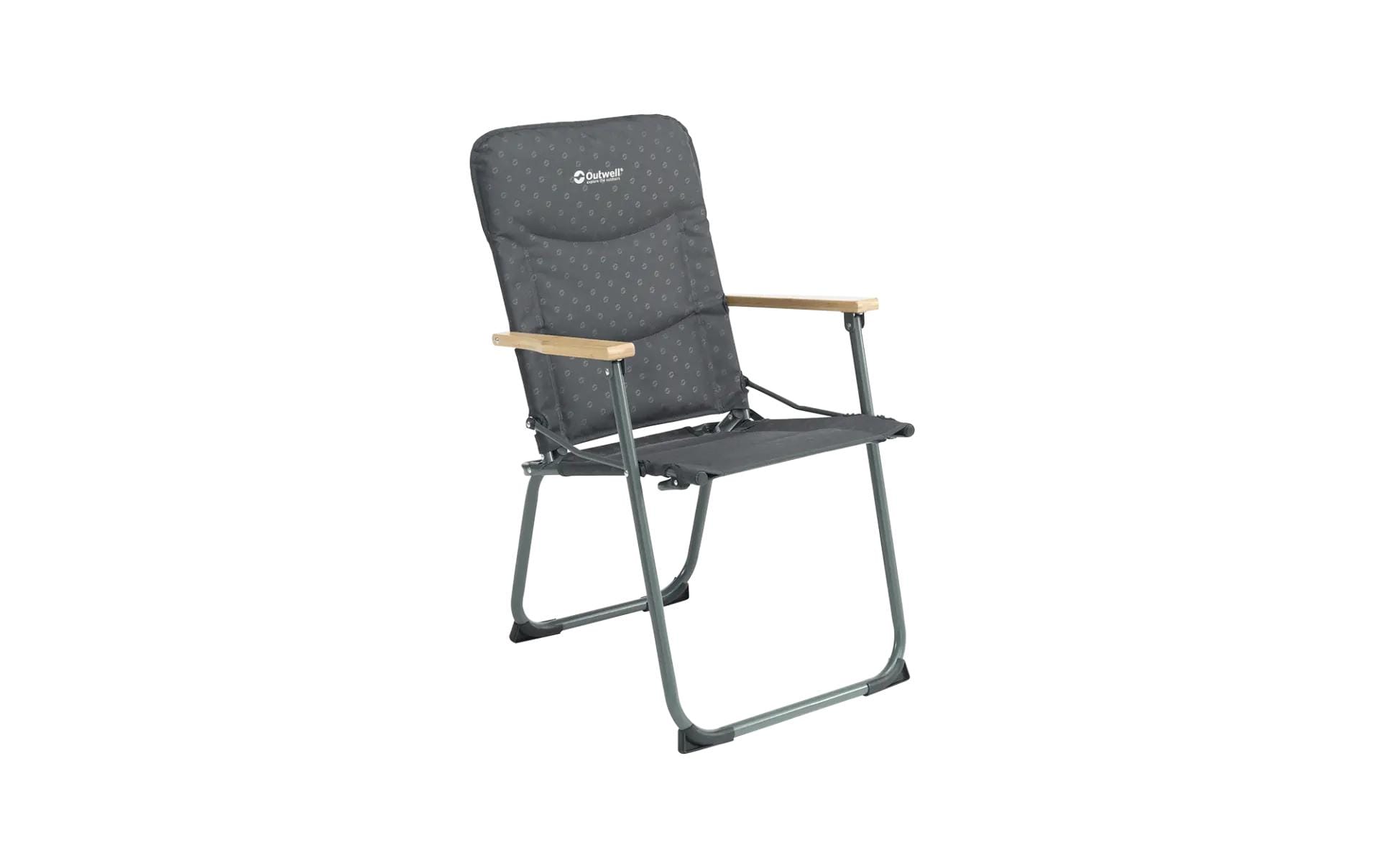 NomadNest Misty Grey – Outwell gepolsterter Faltstuhl (fold-flat)
