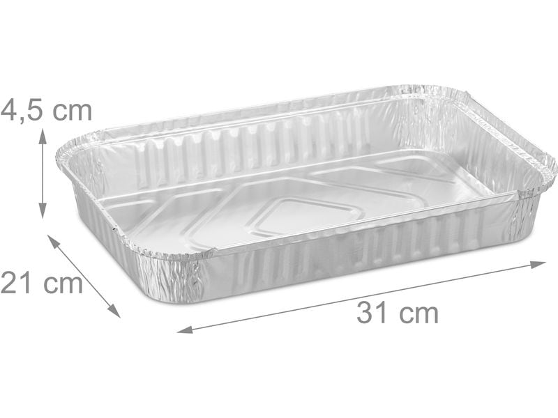 relaxdays Grillschale 50er Set