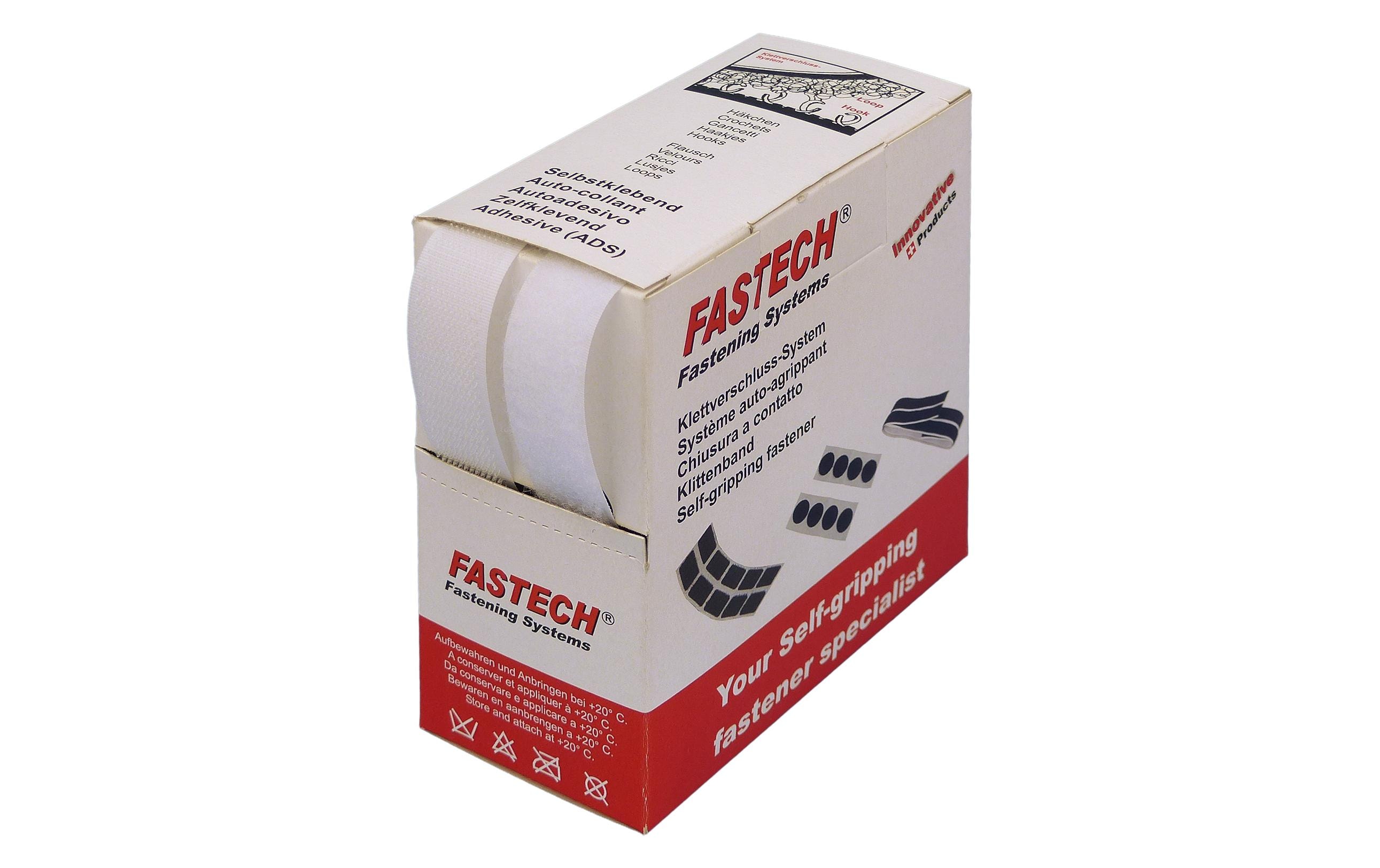 FASTECH Klettband-Box Weiss – Klettband von FASTECH