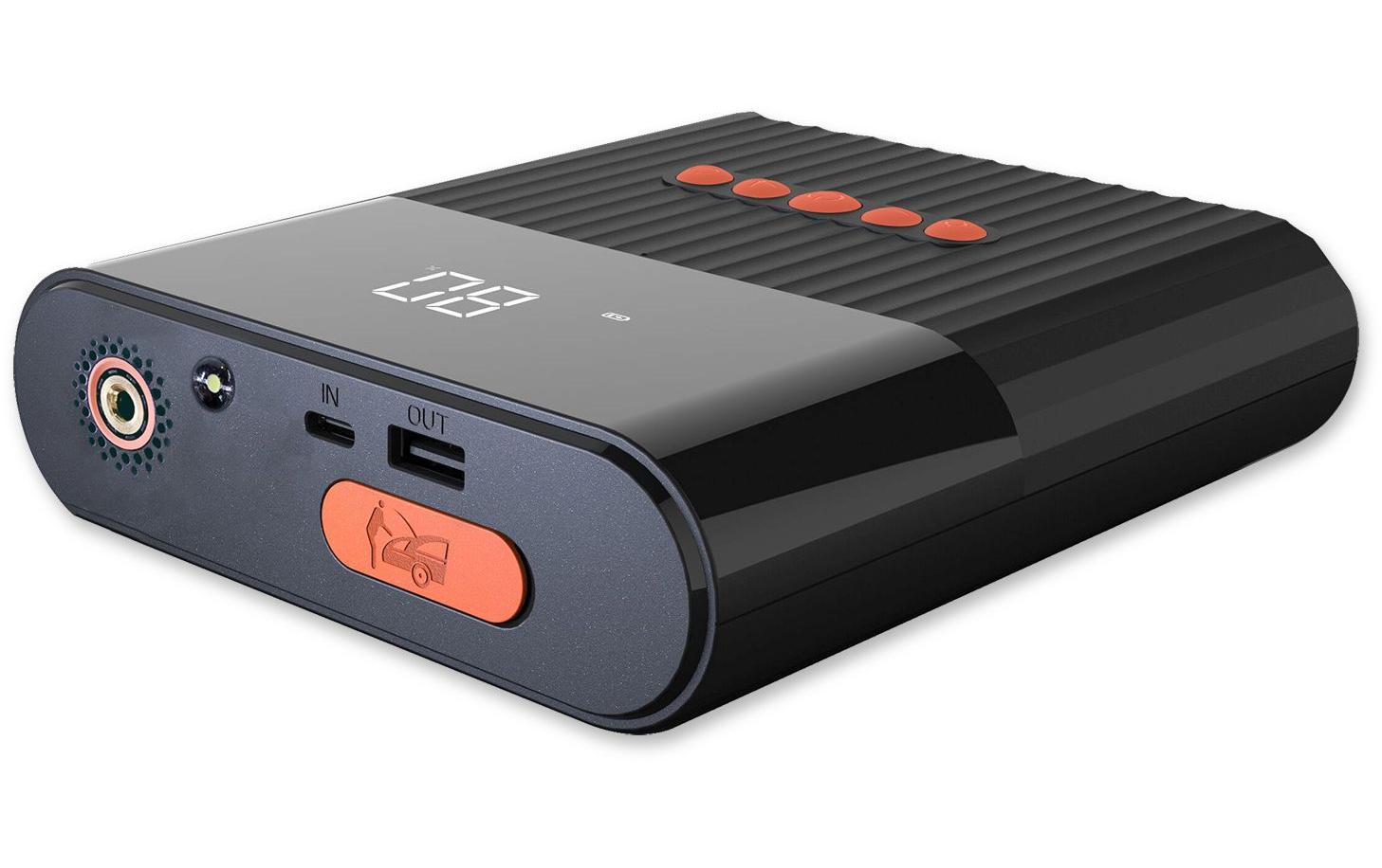 4smarts Powerbank PitStop+ mit Starthilfeausrüstung & Kompressor
