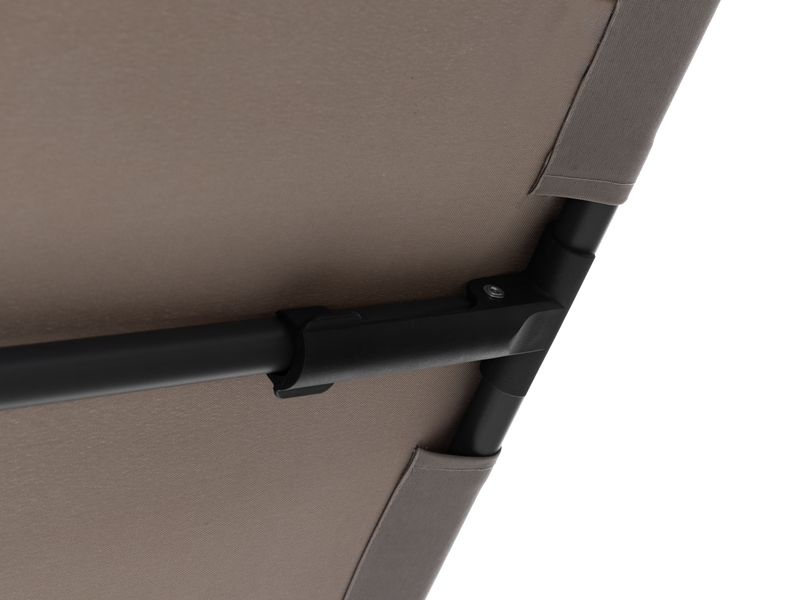 COCON Sonnenschirm Balkonblende taupe