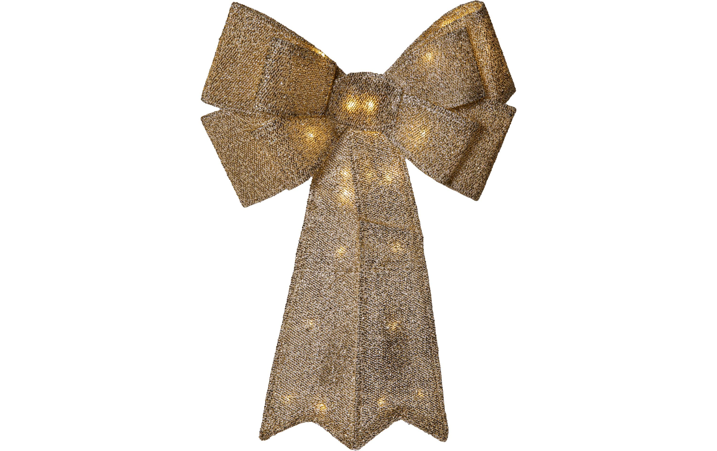 Star Trading Hänger Lotta, Indoor, Warmweiss, Gold – LED-Weihnachtsdeko von Star Trading