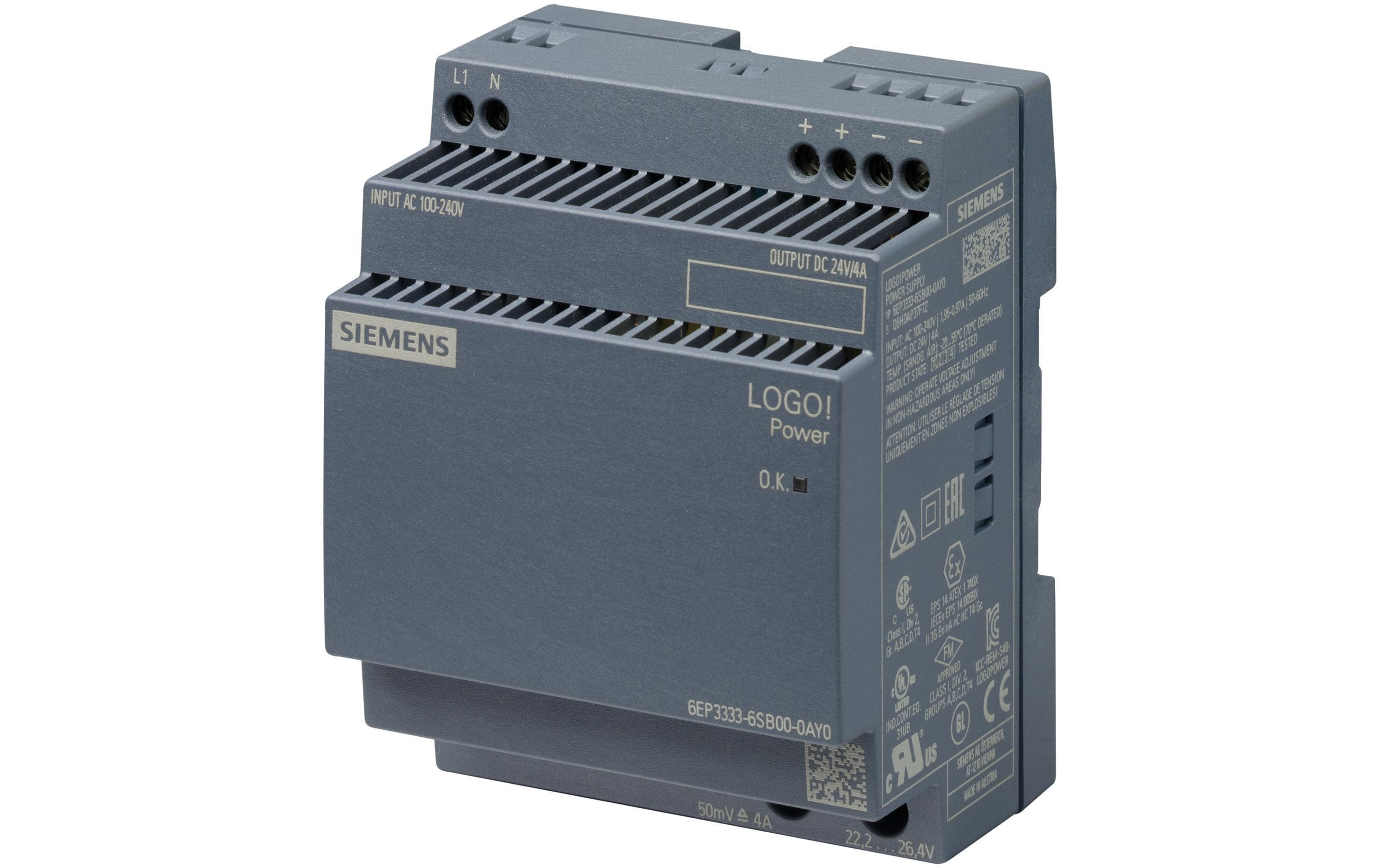 Siemens DIN-Schienennetzgerät  96 W, 24 V