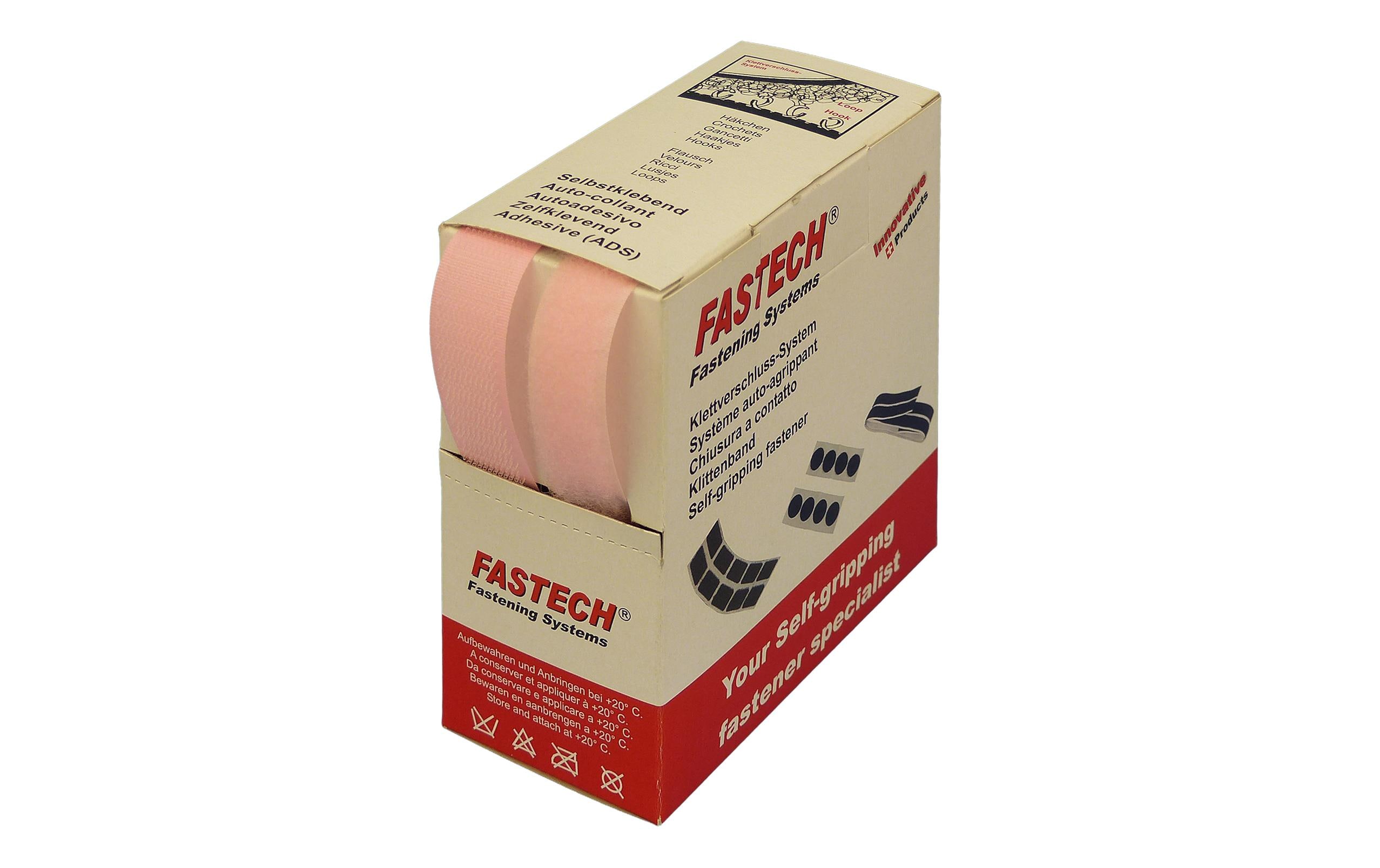 FASTECH Klettband-Box Pink – Klettband von FASTECH