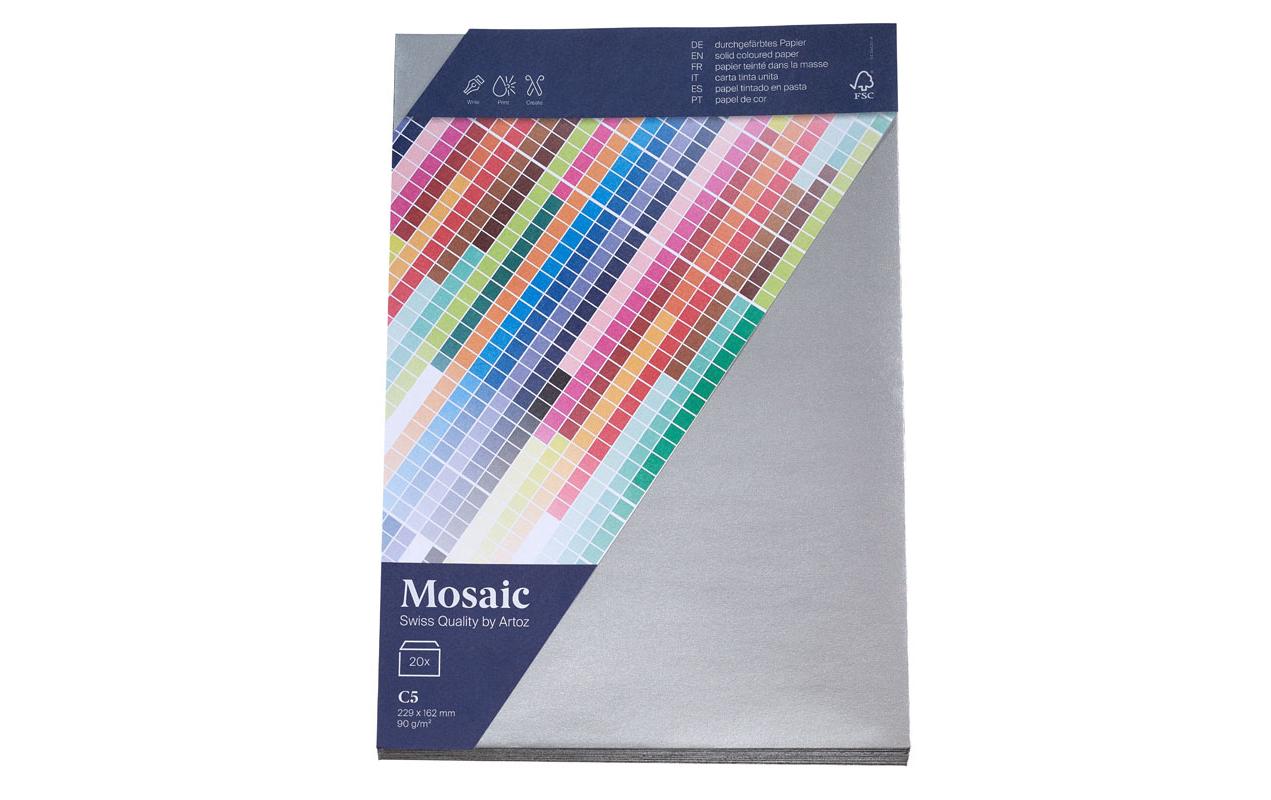 Artoz Couvert Mosaic C5, 20 Stück, Silber – Couvert von Artoz