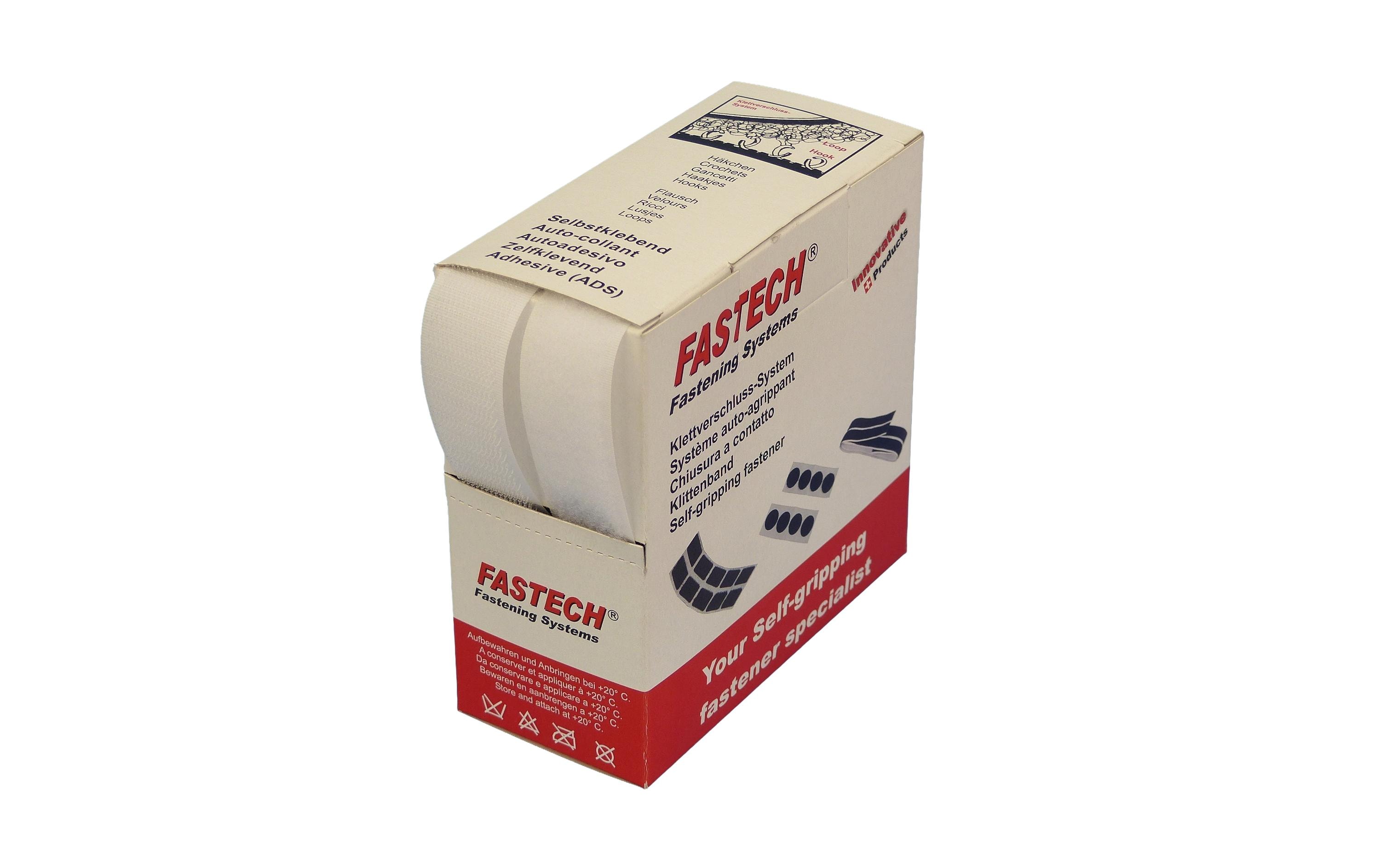 FASTECH Klettband-Box Weiss – Klettband von FASTECH