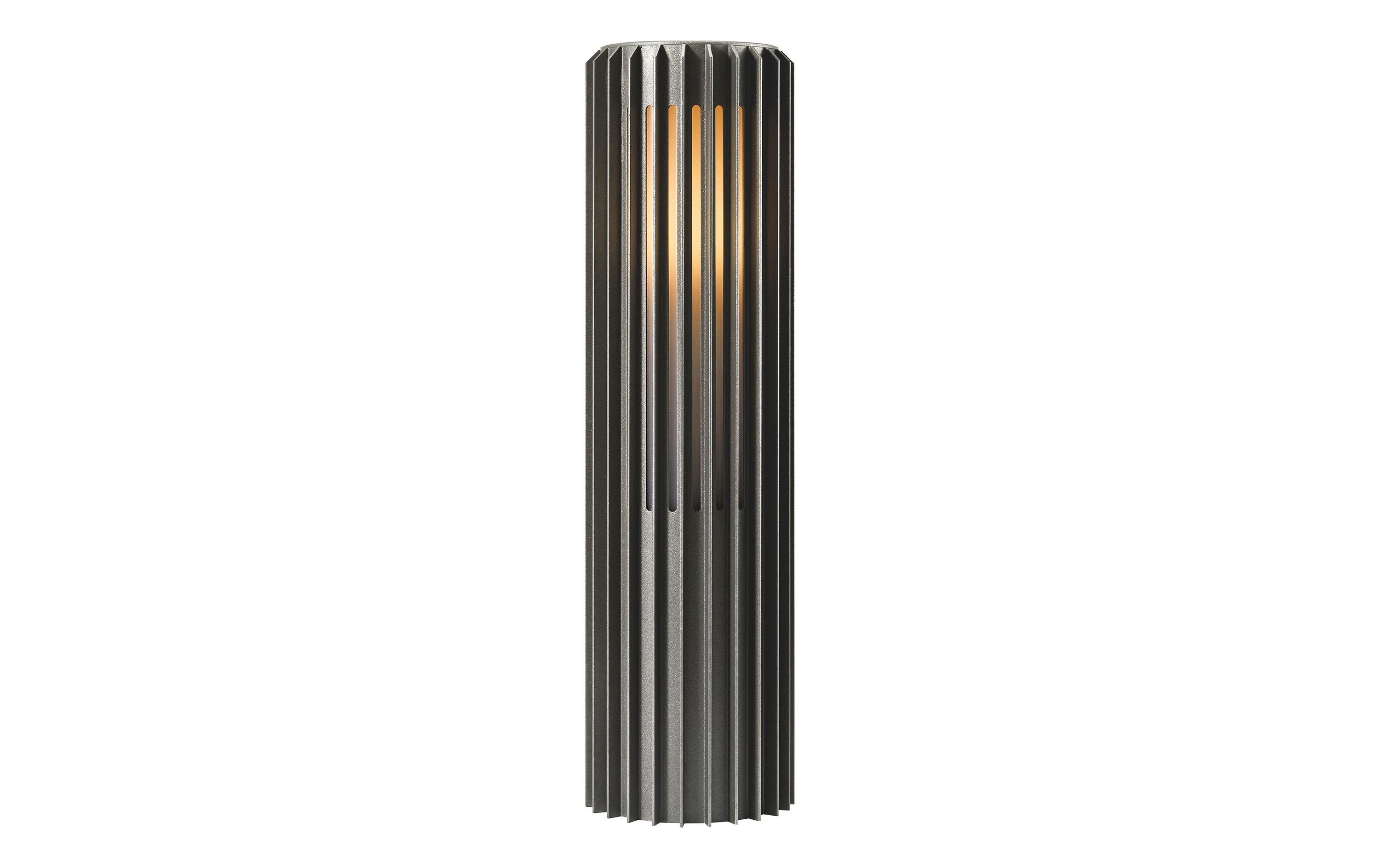 Nordlux Pollerleuchte Aludra 45 15W, E27, IP44, anthrazit – Wegeleuchte von Nordlux